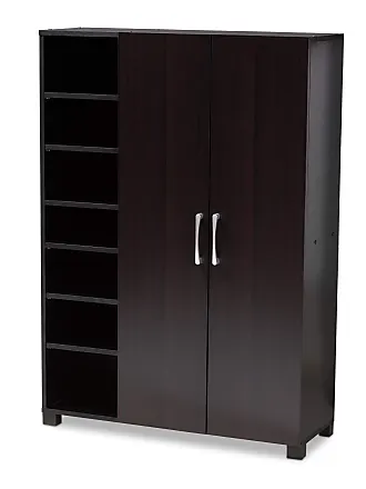 Prepac HangUps Shoe Storage Cabinet, 16D x 30W x 72H, White