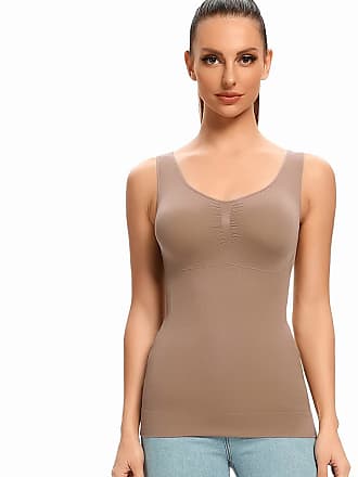 JOYSHAPER Slimming Cami Shaper Shapewear Tank Tops for Women Tummy Control Camisoles Seamless Compression Top 
