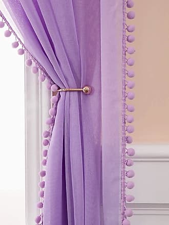 purple grommet curtains