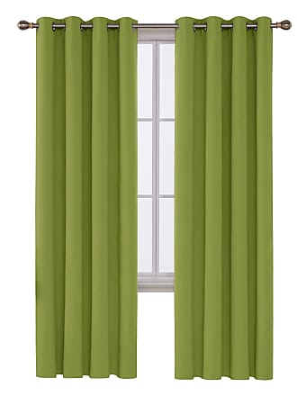 Home Expressions Norris Abyss Green 2pk Blackout Grommet Curtain Panels 38"x63" 