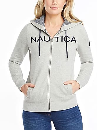 Nautica Womens Classic Heritage Logo Sweatshirt Sweatshirt 