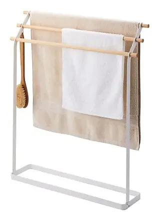 Yamazaki Home Plate Magnet Laundry Hanger Storage Rack | Small