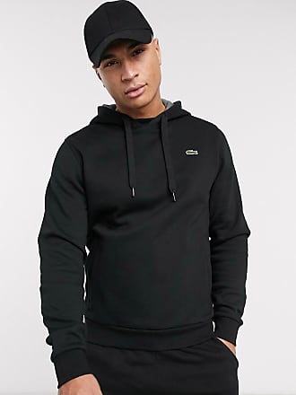 lacoste black hoodie sale