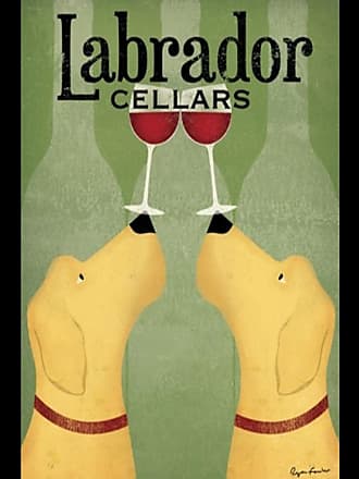 by Ryan Fowler 20x8 Labrador Beer Art Print Poster Buyartforless Framed Yellow Dog Brewing Co 