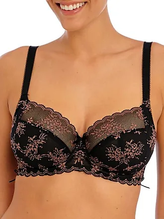 Freya Women's Offbeat Underwire Side Support Bra, Black, 28D : :  Clothing, Shoes & Accessories