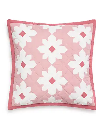 Funda almohada algodón orgánico rosa empolvado 30x50