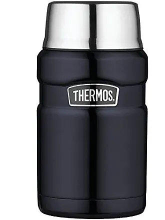 Thermos Stainless King 2-liter/68-ounce Beverage Bottle, Midnight