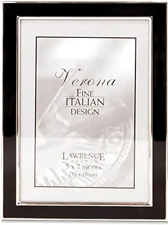 Lawrence Frames Metal Easel Float Picture Frame, 4x4, Silver