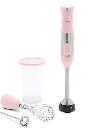 Elementi Electric Milk Frother Handheld (Pastel Pink)