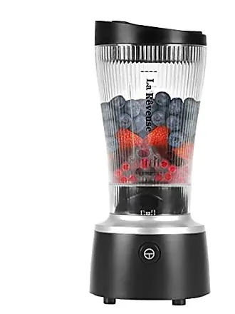 La Reveuse Personal Size Blender 250 Watts Power for Shakes Smoothies Seasonings Sauces with 1 Piece 15 oz Cup,1 Piece 10 oz Mug
