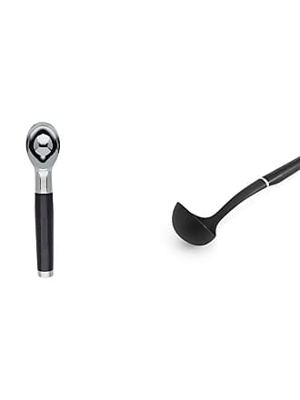 KitchenAid - KE112OHOBA KitchenAid Classic Euro Peeler, One Size Black 2 &  KitchenAid Classic Soup Ladle, One Size, Black 2