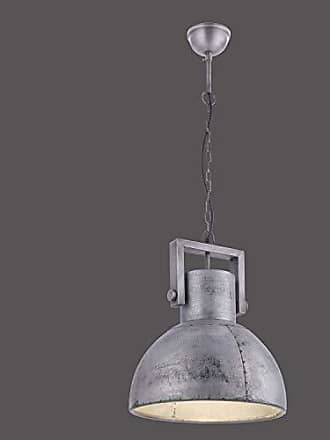 LED Deckenlampe LeuchtenDirekt Melina 12825-17 Dimmbar in 4 Stufen Glas Stahl