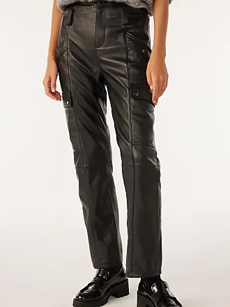 WALTER BAKER Tony leather kick-flare pants