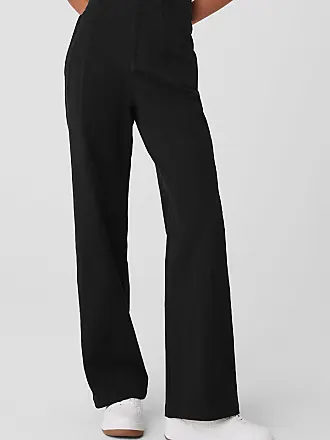 Black Pants - High-Waisted Pants - Trouser Pants - Pleated Pants