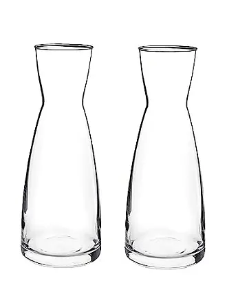 Bormioli Rocco Ypsilon 36.5 oz. Carafe with Cork Top (Set of 6