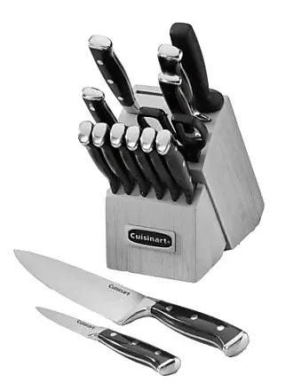 Cuisinart Classic 6-piece Black Triple Rivet Steak Knife Set, C77TR-6PSK