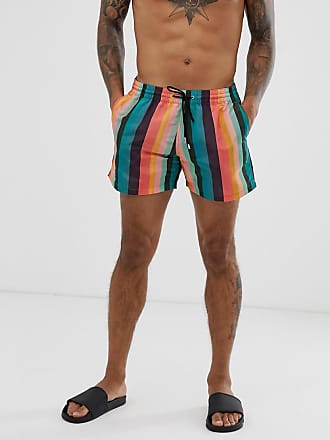 paul smith classic stripe swim shorts