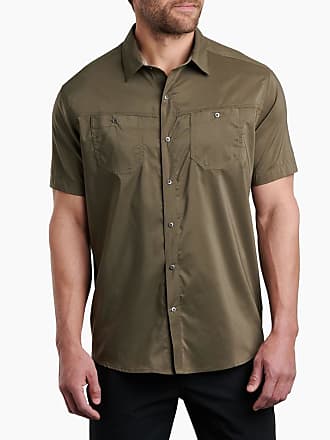 MISBHV monogram-print Short-Sleeve Shirt - Brown