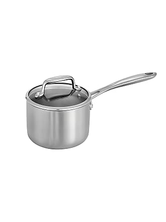 Tramontina Gourmet 2 qt Tri-Ply Clad Stainless Steel Covered Sauce Pan