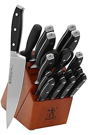 HENCKELS Dynamic 12-Pc Knife Block Set - Cherry