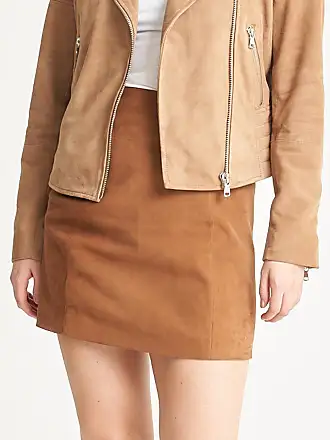 Debenhams brown clearance leather skirt