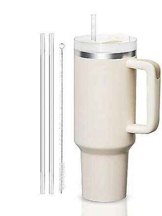 JOZELNK 40oz Tumbler with Handle, Insulated Big Mug wtih Straw and