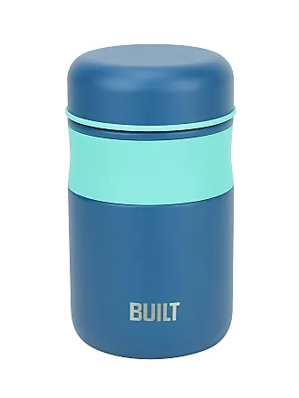 Built 10-Ounce Double Wall Vacuum Insulated Food Jar in Blue, Small 