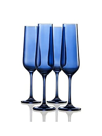  Veuve Clicquot Champagne Flute Glasses Trendy Prestige Clear  280 ml (2 pc) : Home & Kitchen