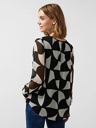 Langarm Blusen mit Punkte-Muster in Schwarz: Shoppe zu | bis −70% Stylight