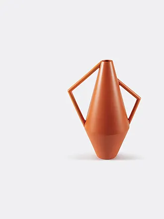 Ban.Do Ceramic Orange Juice Vase 8.75 Inches Tall