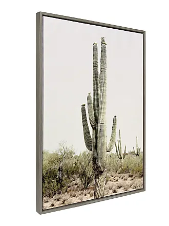 Kate and Laurel Sylvie Blank Framed Canvas Wall Art, 28x38 Gray, Modern Empty Canvas for Paint-Your-Own Art, Premium Canvas Already Framed