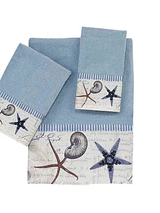 Avanti Linens Antigua 3 Pc Towel Set, Blue Fog