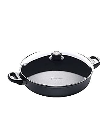 Swiss Diamond HD 5 qt Nonstick Square Saute Pan with Glass Lid - Induction