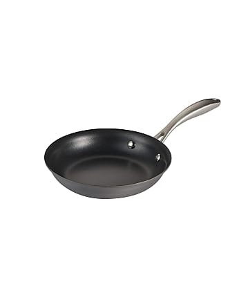 Tramontina Fry Pan Ceramica Deluxe Aluminum 8-inch Metallic Black,  80110/018DS