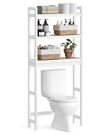 Tribesigns Over The Toilet Storage Shelf, 3 Tier Bathroom Space Saver  Organizer