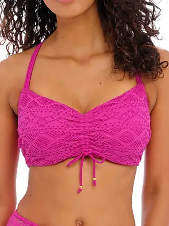 TOOTSIE Bralette Bikini Top - Neon pink