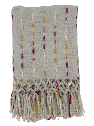 50 x 60 Red Tone SARO LIFESTYLE Sevan Collection Faux Mohair Design Sherpa Throw Blanket 