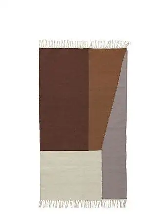Tapis Abstract Large Ferm Living - marron
