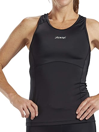 Zoot Mens Core Tri Tank Performance Triathlon Top with Mesh Panels and 3 Pockets 