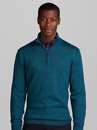 Kapray Clothing Mens Half Zip Knitted Jumper Pullover Winter Sweater New M L XL XXL 