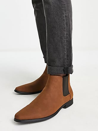 Heren Schoenen voor voor Boots voor Casual boots Officine Creative Chelsea Enkellaarzen in het Bruin voor heren 