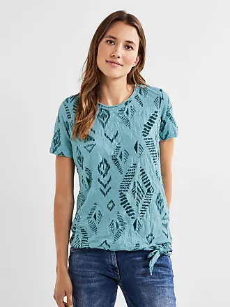 Damen-Print Shirts in Blau von Cecil | Stylight | V-Shirts