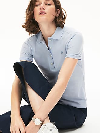 polo lacoste negro mujer