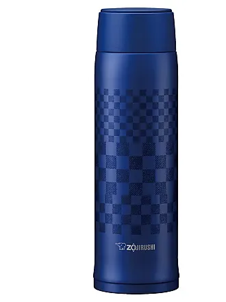 Zojirushi Sm-Wa48-Ba Water Bottle, One-Touch Stainless Steel Mug, Seamless, 1.9 fl oz (0.48 L), Black
