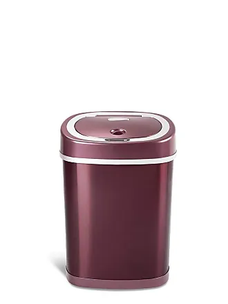 2.1/3.2 Gallon Modern Round Waste Basket | Garbage Can with Removable  Plastic Bin Liner