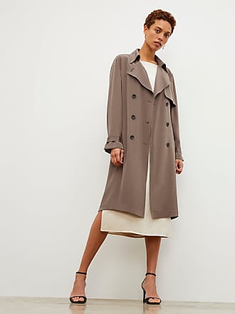 Natural Peter Do Cotton Canvas Trench Coat in Camel Womens Clothing Coats Raincoats and trench coats 