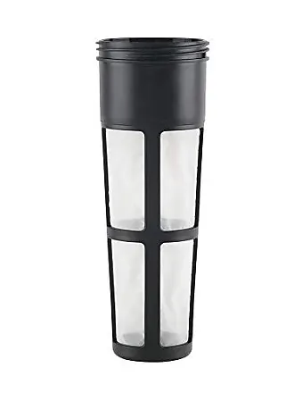 Takeya Patented Deluxe Cold Brew Iced Coffee Maker, 1 Quart, Black