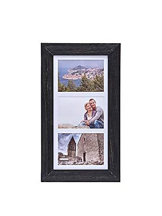 Malden Manhattan Black Rough Matted 8X10/11X14 Photo Frame