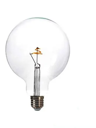 Lampadina decorativa dorata a specchio - E27 G125 -6W -3000K