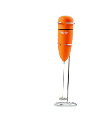 Elementi Electric Milk Frother Handheld (Orange)
